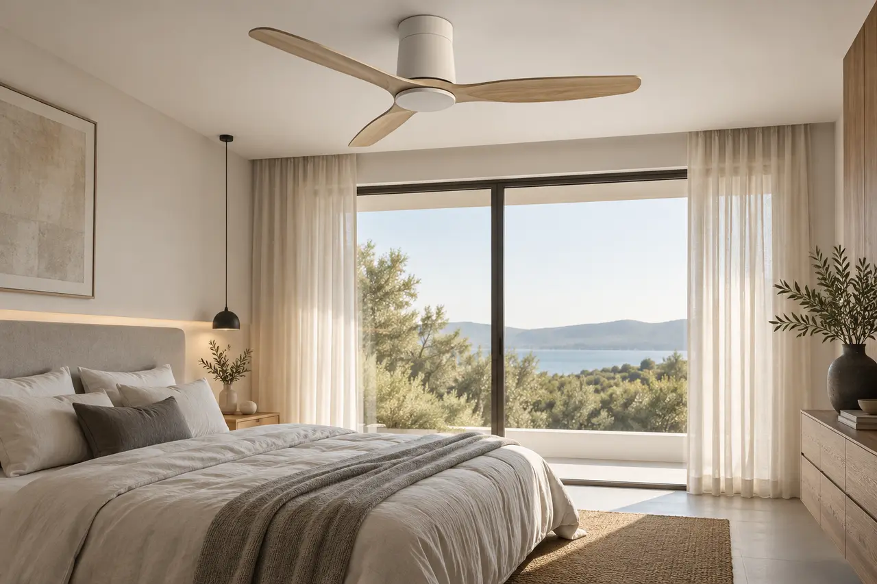 Mise en situation de la gamme Plafond DC silencieux par WIXLED