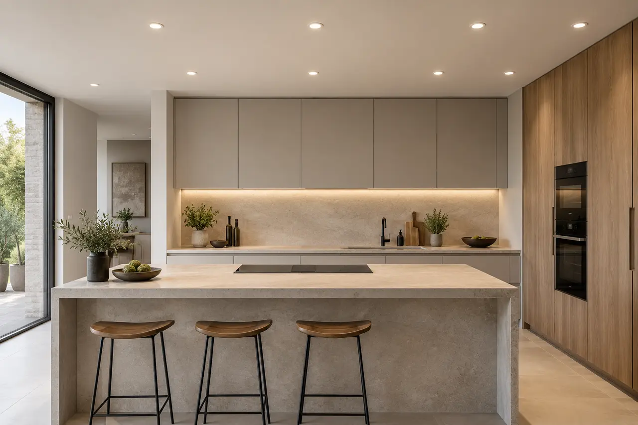 Mise en situation de la gamme Downlights standards par WIXLED