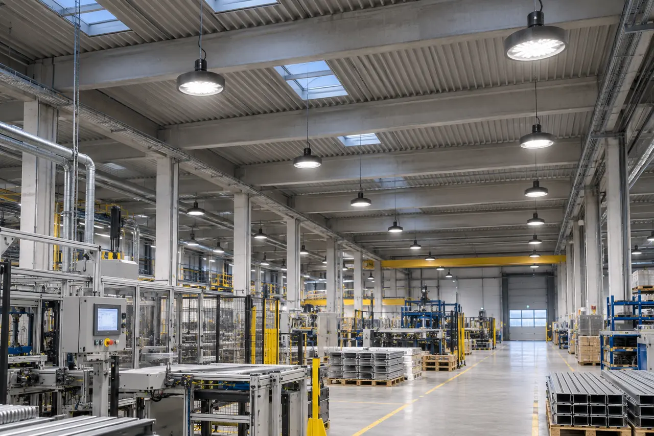 Mise en situation de la gamme Armatures industrielles par WIXLED