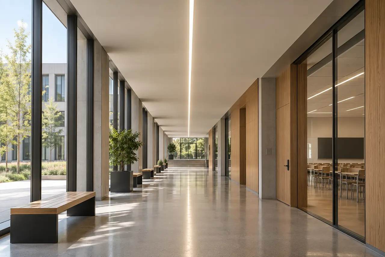 Mise en situation de la gamme Lignes continues par WIXLED